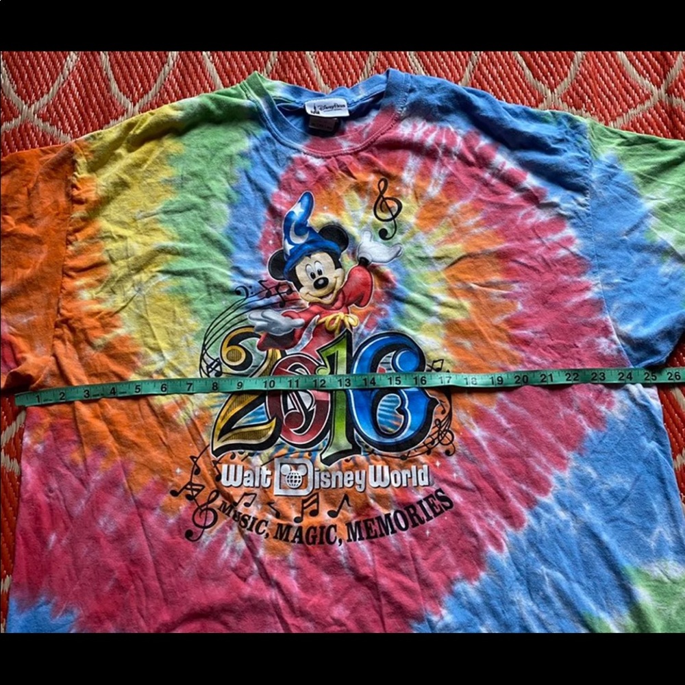 Disney Mickey Mouse Tie Dye T-Shirt, Size 2XL - Picture 4 of 6